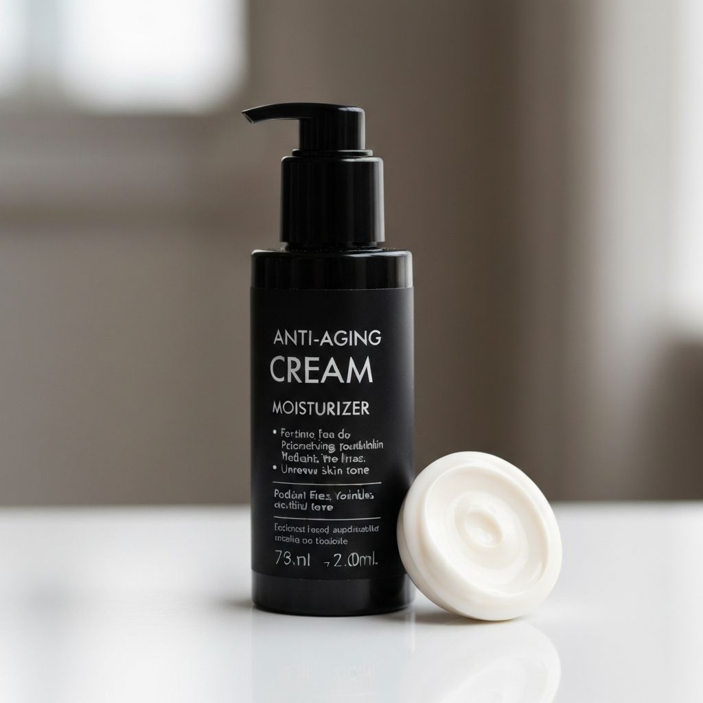 Anti-aging women's face moisturizer